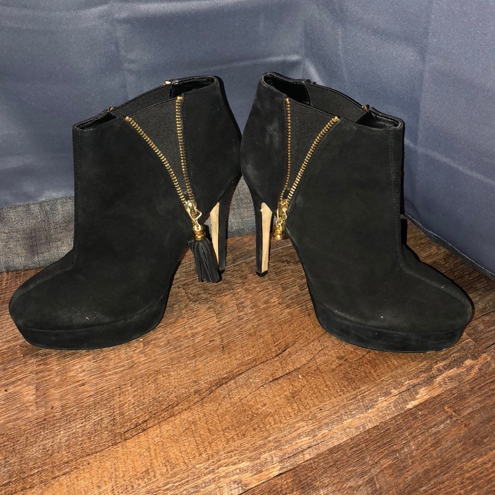 Bebe Heeled Booties